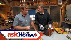 How to Sharpen a Chainsaw | Ask This Old House