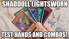 HOW TO PLAY A SHADDOLL LIGHTSWORN DECK! TEST HANDS AND COMBOS! (OCTOBER 2021) YUGIOH!