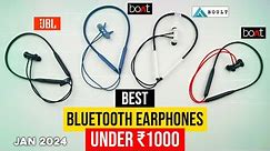 Top 5 Best Neckband Under ₹1000 in 2024 ⚡ Latest Bluetooth Earphones under 1000 ⚡