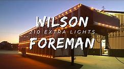 8x28 Wilson Foreman Livestock Trailer