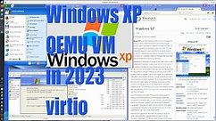 Windows XP 64 bit QEMU VM tutorial for beginners using virtio - May 2023 - 7cac31a6