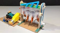 How to Make working 4-Cylinder Engine Model - Very Powerful - DIY Mini Engine