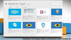 How to install Skype® on Windows® 8.1
