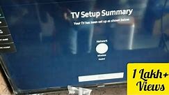 How To Set Up Samsung 32 Inch Smart LED TV | T4310 | Complete Set-up Demo