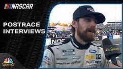 NASCAR Cup Series POSTRACE INTERVIEWS: Xfinity 500 | 10/29/23 | Motorsports on NBC