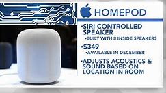 Apple unveils Siri-controlled speaker at annual conference