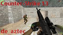 Counter-Strike 1.3 de_aztec online gameplay - January 2024