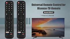 Universal Remote Control for Hisense-TV-Remote (EN2A27)