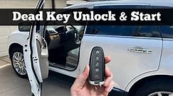 How To Unlock & Start 2011 - 2015 Lincoln MKX With A Dead Or Broken Remote Key Fob Battery