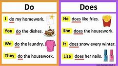 DO vs DOES 🤔 | What's the difference? | Learn with examples