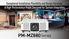 LCD Projectors "PT-MZ880 series"