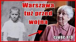 Żywa lekcja historii o przedwojennej Warszawie | Wspomnienia Janiny Iwańskiej 1/3