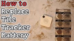 How to Replace Tile Tracker Battery