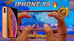 iPhone XS PUBG Test 2024 HDR+60Fps PubgMobile RashGameplay Bgmi RashGameplay | YouTubeUzair#iphonexs