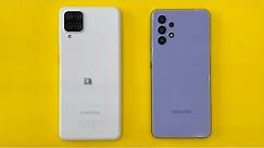 Samsung Galaxy A12 vs Samsung Galaxy A32