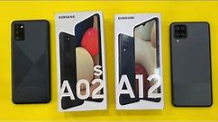 Samsung Galaxy A02s vs Samsung Galaxy A12