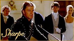 Sharpe Is Challenged To A Fencing Competition | Sharpe