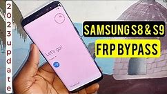 Samsung S8, S8 Plus, S9, S9 Plus (S8+ S9+) Frp Bypass/Google Account Remove | Without Pc