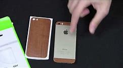 Slickwraps iPhone 5S Wood Series Review
