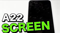 Samsung A22 Screen Replacement 📲
