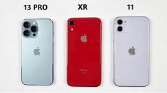 iPhone XR Vs iPhone 11 Vs iPhone 13 Pro | SPEED TEST 2023