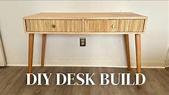 DIY Modern Desk Build