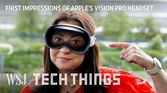 I Tried Apple’s Vision Pro Headset: A Hands-on Reaction | WSJ