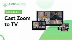 [2023 Guide] How to Cast Zoom to TV？