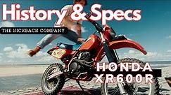 The History and Specs behind the Honda XR600R - Red Carpet Reviews #2