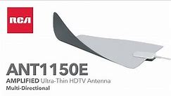RCA ANT1150E Amplified Thin Indoor Antenna