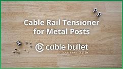 Cable Rail Kit for Metal Posts | Cable Bullet System