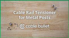 Cable Rail Kit for Metal Posts | Cable Bullet System