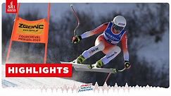 Flury grabs shocking gold medal in Downhill | 2023 FIS World Alpine Ski Championships