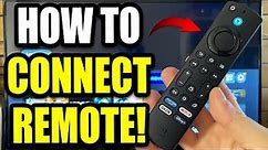 Amazon Fire TV: How to Connect New Remote to TV (With or Without Old Remote)