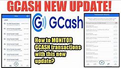 GCASH NEW UPDATE: How to monitor or check online Gcash transactions? Gcash No notifications?