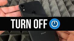 How to Turn Off or Restart your iPhone XR