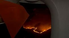 Greek Wildfires Visible From London-Bound Airplane as Evacuations Ordered in Corfu