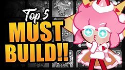 Top 5 Epic Cookies to Build! (Tier List)-Cookie Run Kingdom