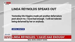 ‘I have had enough’: Linda Reynolds hits back at Brittany Higgins