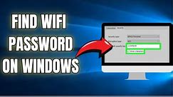 How to Check Desktop Wifi Password