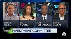 Watch CNBC's 'Halftime Report' investment committee weigh in on Apple as shares fall under pressure
