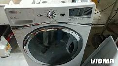 Whirlpool duet washer diagnostics error code to reading and delete. washer not spinning