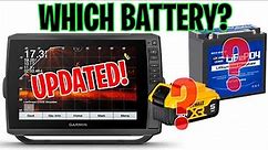 What's the BEST Battery Size For YOUR Fish Finders?| Livescope | Garmin | Humminbird | Lowrance