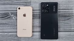iPhone 8 Vs POCO X5 Pro 5G - speed test