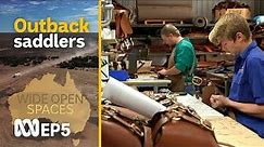 Outback saddlers: 1,000s of miles for cattle station customers | Wide Open Spaces #5 | ABC Australia