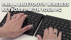 How to connect a Bluetooth Keyboard to PC