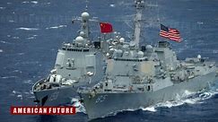 China Warships Brutally intercept by US Navy near Guam