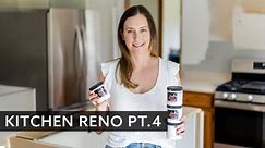 Kitchen Reno Pt. 4 | Patching Drywall and Cabinet Paint Colors