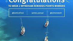 Week 2 Wyndham Rewards points winner