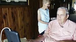 Seniors swap hospital visits for iPads